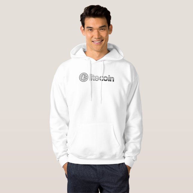 Litecoin Logo Symbol Cryptocurrency Hoodie (Front Full)