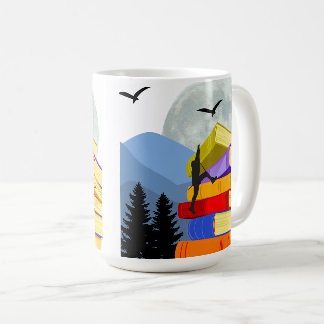 Literacy Coffee Mug (Front Right)