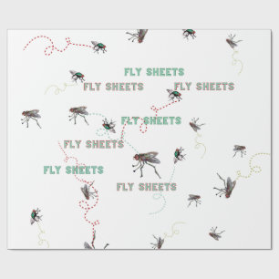 LITERAL FLY SHEETS WRAPPING PAPER