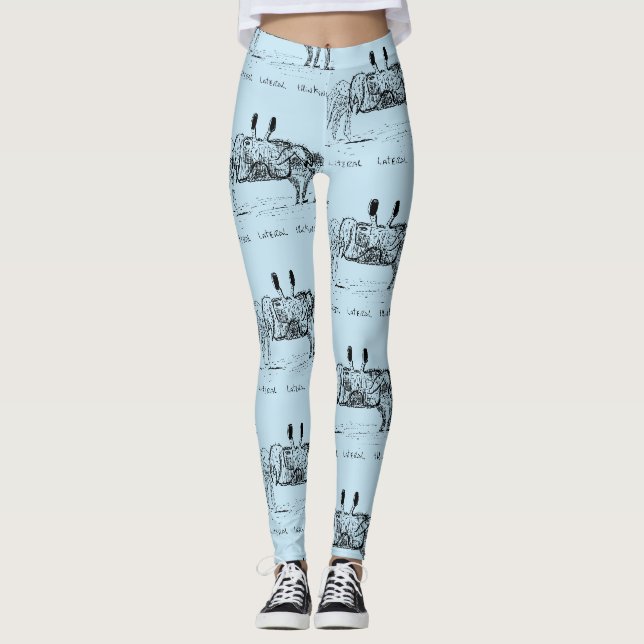 Literal Lateral Thinking Leggings (Front)