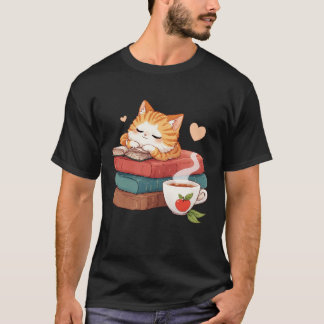  Literary Catnap T-Shirt