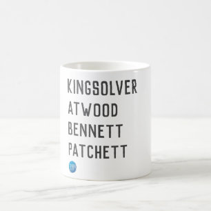 Literary Fiction Authors T-Shirt Coffee Mug