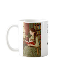 Literary Girl Personalised Mug