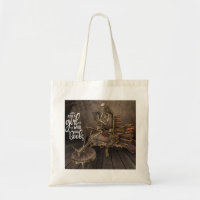 Literary Lovelies Skeleton Girl