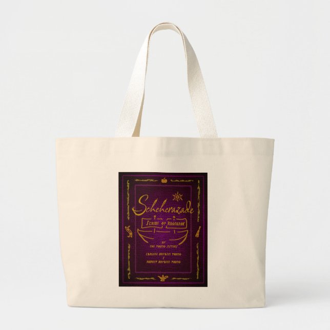 Literary Merch Tote Bag 'Scheherazade' (Front)
