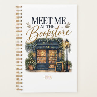 Literary Pocket Planner Meet Me at the Bookstore –