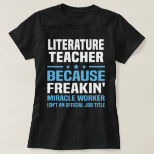 Literature Teacher T-Shirt