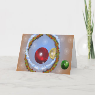 Lites and Ornaments Holiday Card