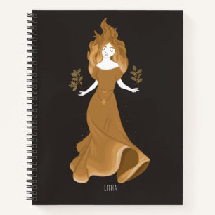 Litha A4 Notebook