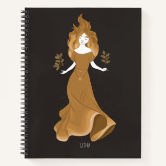 Litha A4 Notebook