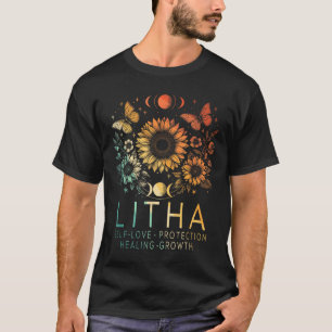 Litha Summer Solstice Midsummer Wheel Of The Year T-Shirt