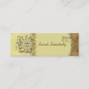 Litha Sun Skinny Profile or Business Card