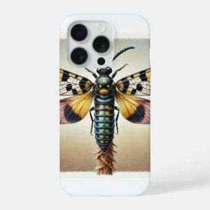 Lithargyrus insect 010824IREF223 - Watercolor iPhone 15 Pro Case