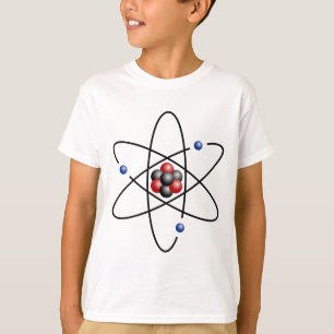 Lithium Atom Chemical Element Li Atomic Number 3 T-Shirt