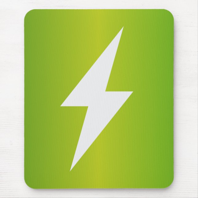 lithium-ion battery Icon Mouse Pad (Front)