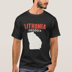 Lithonia Georgia USA State America Travel Georgian T-Shirt