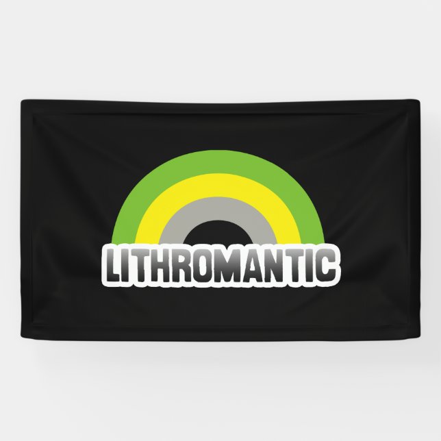 Lithromantic Pride Banner (Horizontal)
