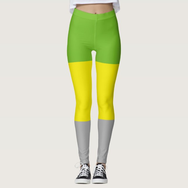 Lithromantic Pride Flag Leggings (Front)
