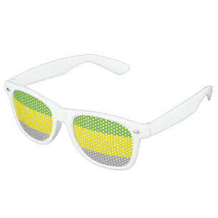 Lithromantic Pride Flag Retro Sunglasses