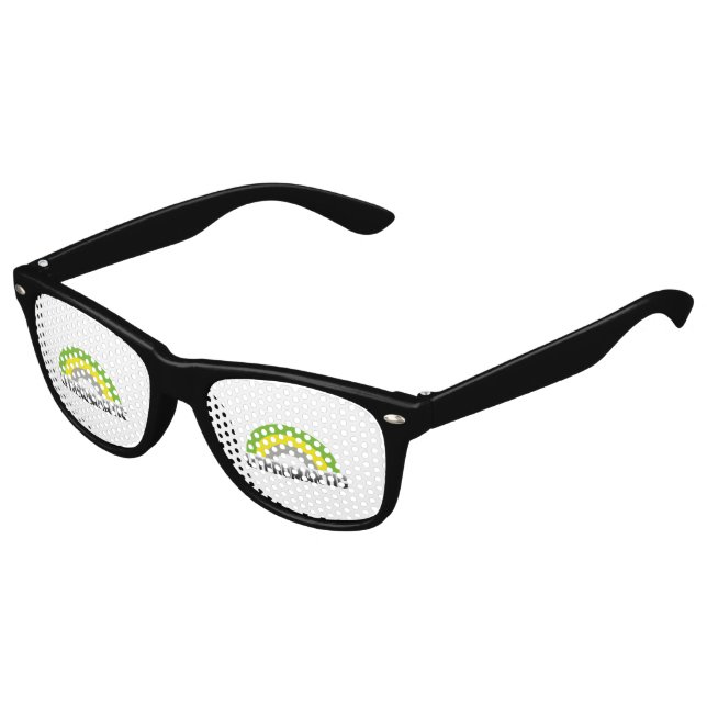 Lithromantic Pride Kids Sunglasses (Angled)