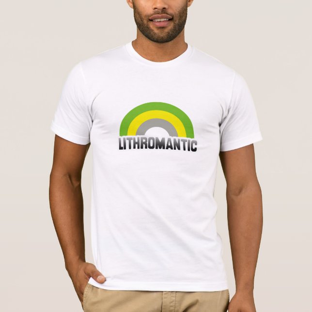 Lithromantic Pride T-Shirt (Front)