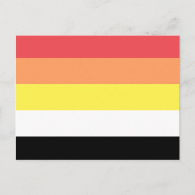 Lithsexual Pride Flag Postcard (Front)
