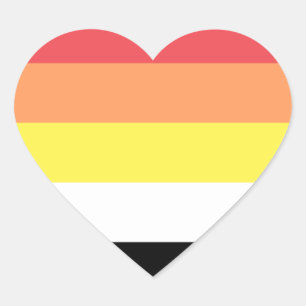 Lithsexual Pride Heart Sticker