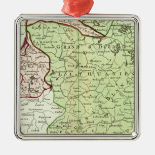 Lithuania, Belarus Metal Tree Decoration