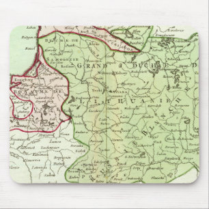 Lithuania, Belarus Mouse Pad