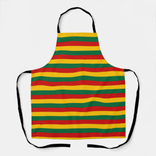 lithuania benin burkina faso flag stripes Country Apron