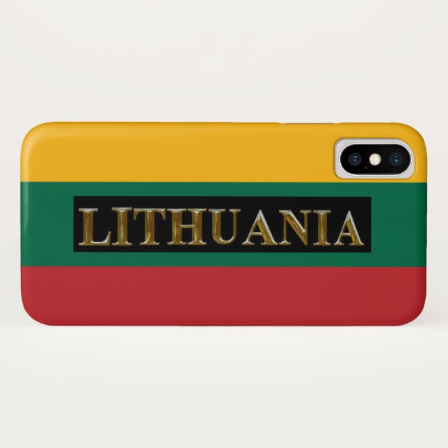 LITHUANIA Case-Mate iPhone CASE (Back (Horizontal))