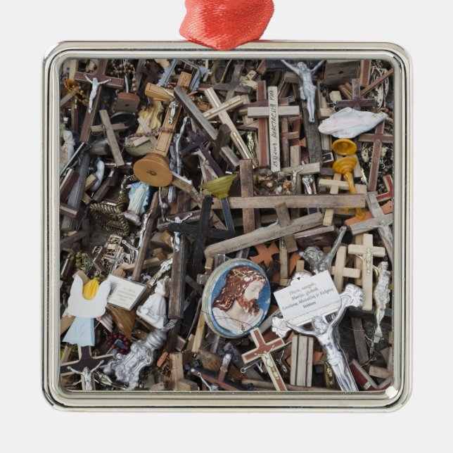 Lithuania, Central Lithuania, Siauliai, Hill 2 Metal Ornament (Front)