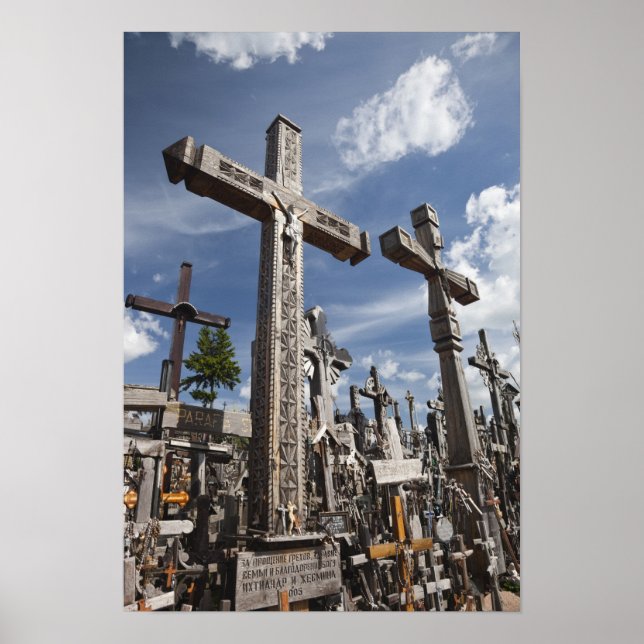 Lithuania, Central Lithuania, Siauliai, Hill 3 Poster (Front)