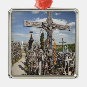 Lithuania, Central Lithuania, Siauliai, Hill 5 Metal Ornament
