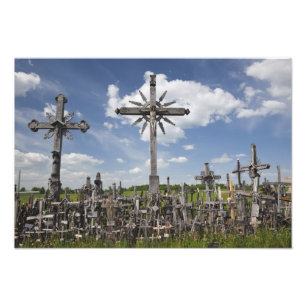 Lithuania, Central Lithuania, Siauliai, Hill 7 Photo Print