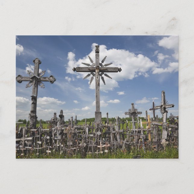 Lithuania, Central Lithuania, Siauliai, Hill 7 Postcard (Front)