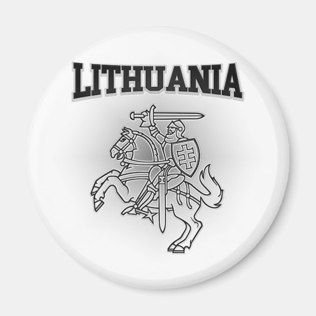 Lithuania Coat of Arms Magnet (Front)