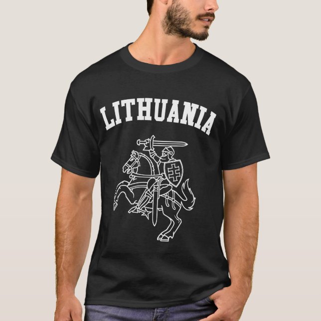 Lithuania Coat of Arms T-Shirt (Front)