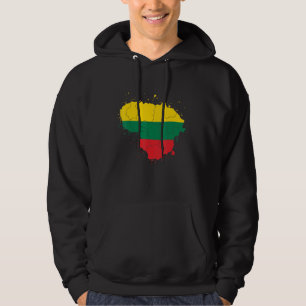 Lithuania Country And Lithuanian Flag Baltic Patri Hoodie