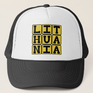 Lithuania, Country in Northern Europe Trucker Hat