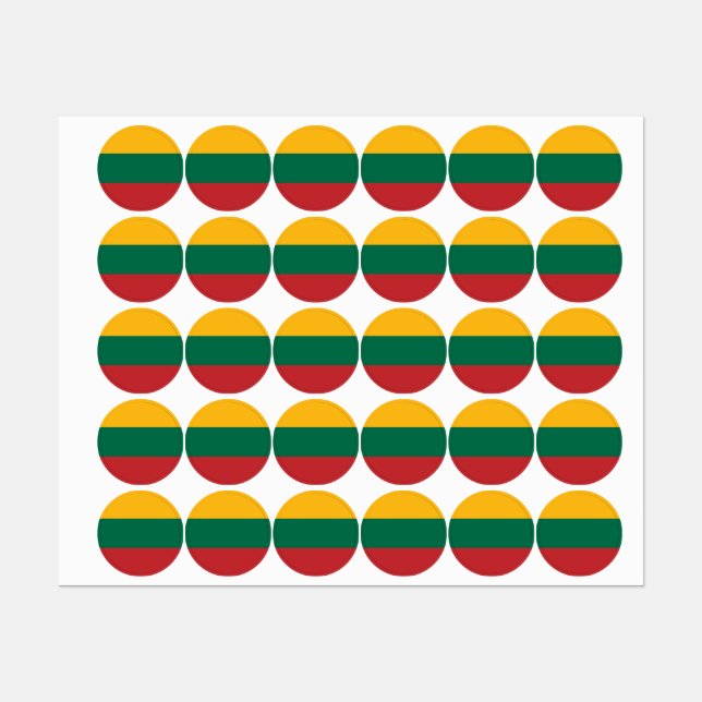 Lithuania flag (Sheet)