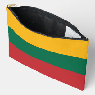 Lithuania flag accessory pouch