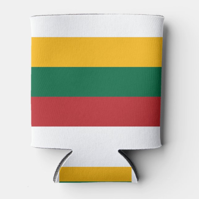 Lithuania Flag Can Cooler (Front)