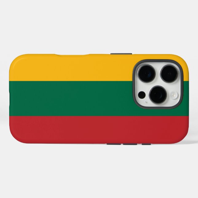 Lithuania Flag Case-Mate iPhone Case (Back (Horizontal))