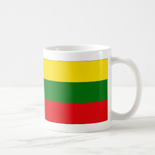 Lithuania flag coffee mug