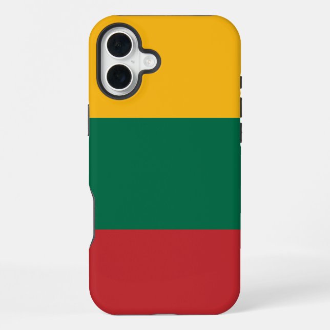 Lithuania Flag iPhone Case (Back)