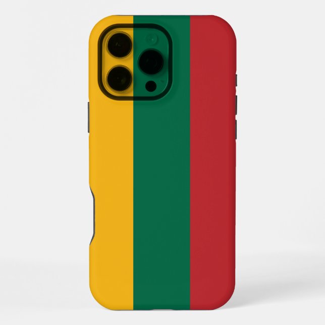 Lithuania Flag iPhone Case (Back)