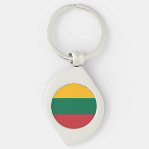 Lithuania Flag Key Ring