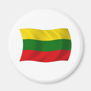 Lithuania Flag Magnet