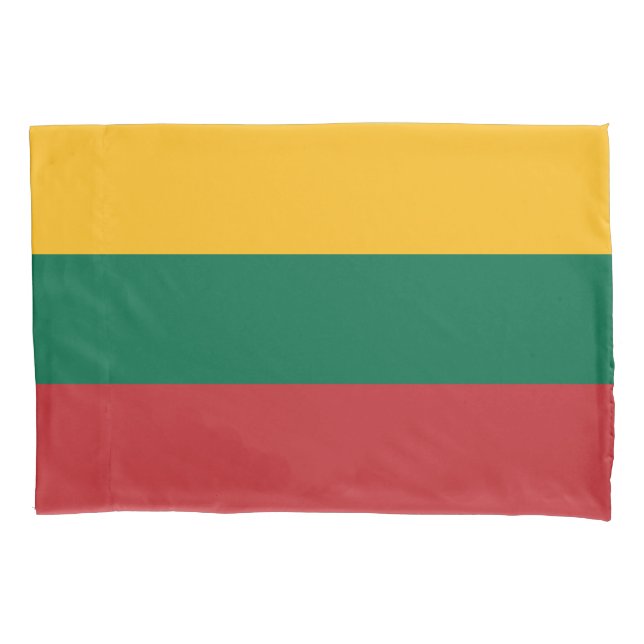 Lithuania Flag Pillowcase (Front)